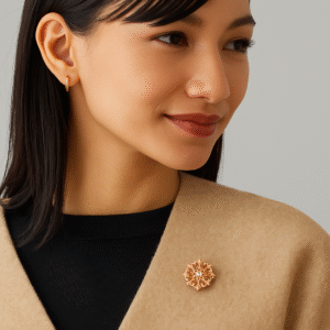 Pink Gold Flower2